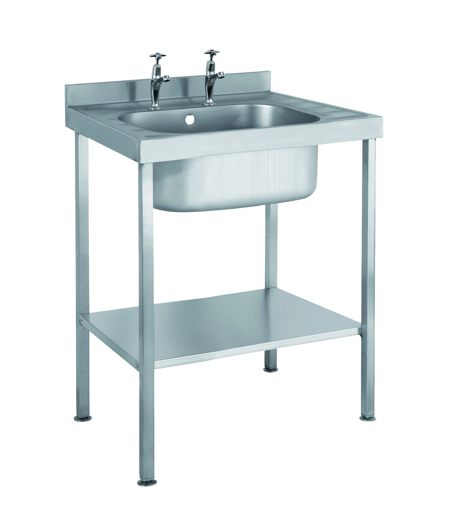 Picture of Parry SINKSBND - Single Bowl No Drainer Stainless Steel Assembled Sink - SINKSBNDOG