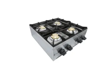 Show details for Parry AG4H - Countertop Gas Boiling Hob - AG4HOG Picture of Parry AG4H - Countertop Gas Boiling Hob - AG4HOG