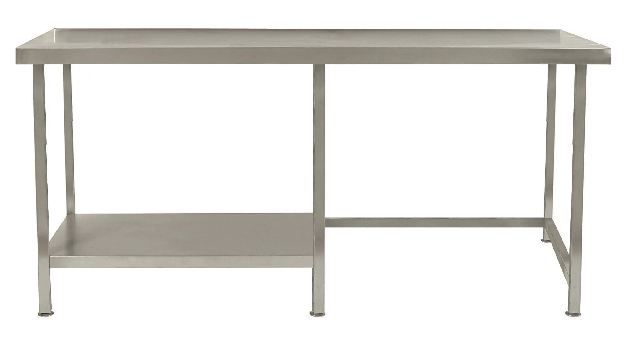 Picture of Parry TABHL - Stainless Steel Table With Part Undershelf Left Hand Side - TABHLOG