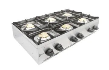 Show details for Parry AG6H - Countertop Gas Boiling Hob - AG6HOG Picture of Parry AG6H - Countertop Gas Boiling Hob - AG6HOG