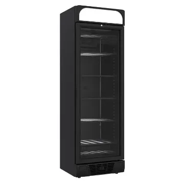 Show details for CombiSteel Freezer Single Glass Door Black 382L - 7464.0060OG Picture of CombiSteel Freezer Single Glass Door Black 382L - 7464.0060OG