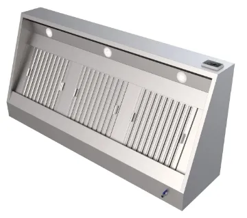 Show details for CombiSteel Wall-Mounted Extractor Hood with Fan 1100 Range - 7333.1100OG Picture of CombiSteel Wall-Mounted Extractor Hood with Fan 1100 Range - 7333.1100OG
