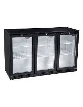 Show details for Blizzard Triple Door Low Height Beer Fridge Bottle Cooler 276Btl - LOWBAR3OG Picture of Blizzard Triple Door Low Height Beer Fridge Bottle Cooler 276Btl - LOWBAR3OG