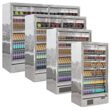 Show details for Tefcold Galaxy+ FGD SS Range Multideck With Doors - Galaxy+ FGD SS Range Picture of Tefcold Galaxy+ FGD SS Range Multideck With Doors - Galaxy+ FGD SS Range