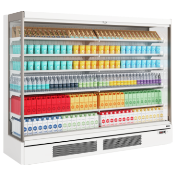Show details for Tefcold Galaxy+ Open Range White Multi Deck - Galaxy+ Open Range White Picture of Tefcold Galaxy+ Open Range White Multi Deck - Galaxy+ Open Range White