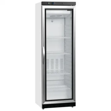 Show details for Tefcold UF400VG Glass Door Display Freezer - UF400VGOG Picture of Tefcold UF400VG Glass Door Display Freezer - UF400VGOG