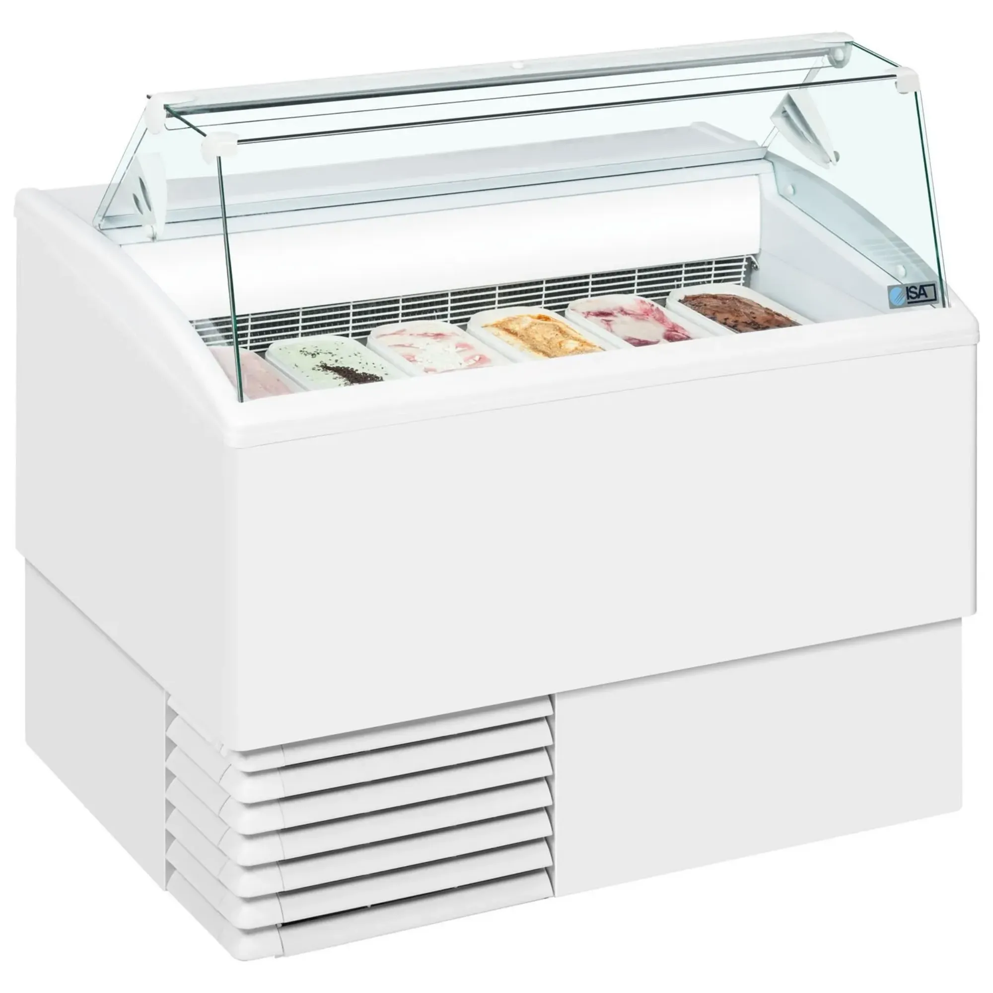 Picture of Tefcold ISA Isetta ST Flat Range Scoop Ice Cream Display - ISA ST FLATE RANGE