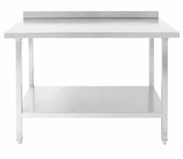 Show details for Atlas Stainless Steel Table - WB900OG Picture of Atlas Stainless Steel Table - WB900OG