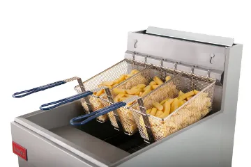 Show details for Banks GF30 Gas Twin Basket Fryer - GF30OG Picture of Banks GF30 Gas Twin Basket Fryer - GF30OG