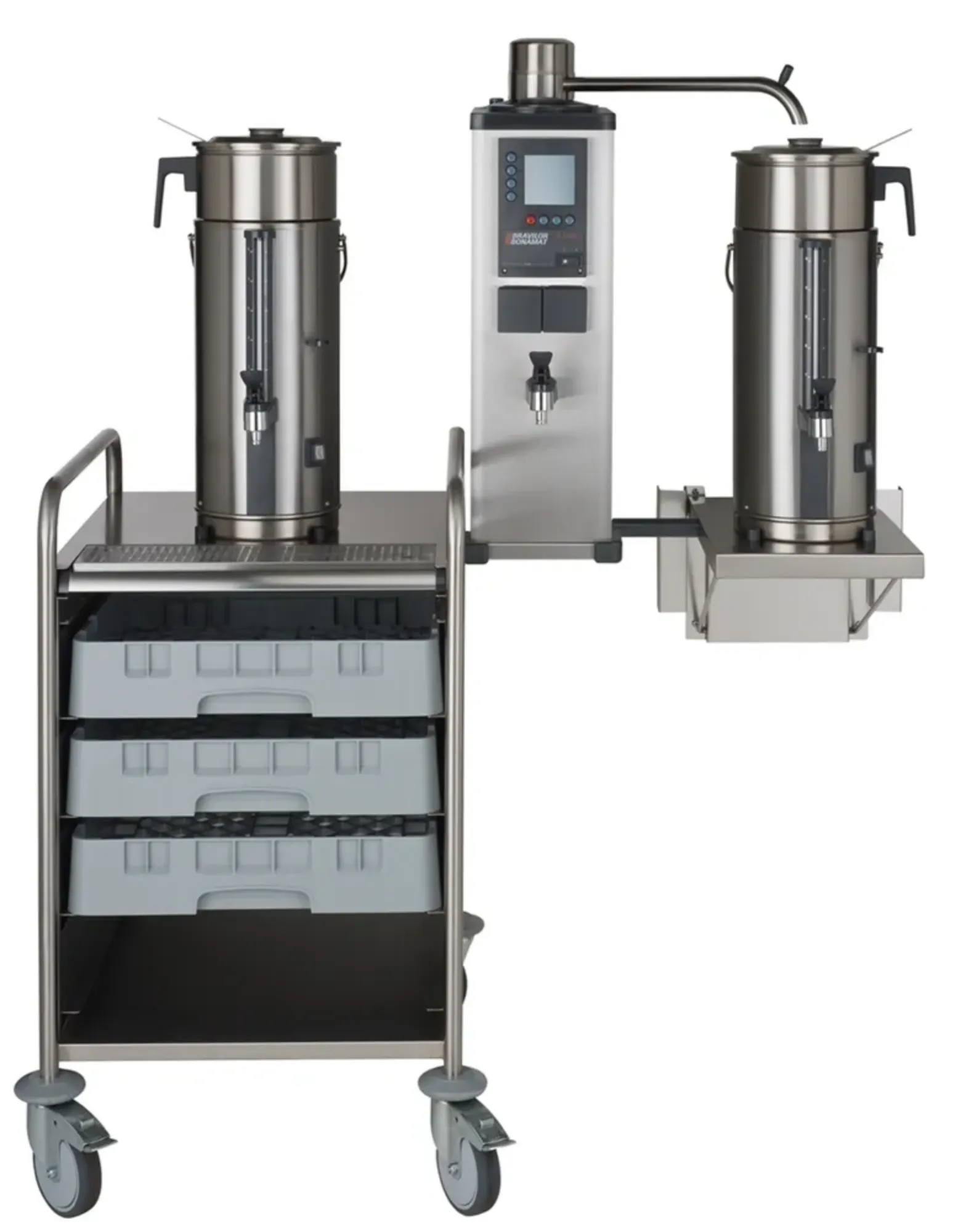 Picture of Bravilor B5 HW W Round Filter Coffee Machines Wall-Mounted - BVLB5HWWOG