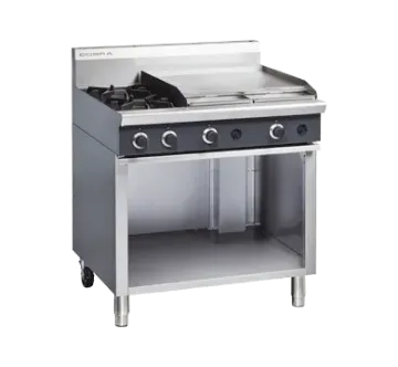 Show details for Cobra C9B - 900mm Two Burner / Griddle Gas Cooktop - C9BRANGEOG Picture of Cobra C9B - 900mm Two Burner / Griddle Gas Cooktop - C9BRANGEOG