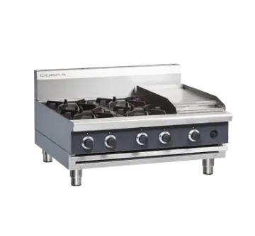 Show details for Cobra C9C-B 900mm Six Burner Gas Cooktop - Bench Model - C9CBRANGEOG Picture of Cobra C9C-B 900mm Six Burner Gas Cooktop - Bench Model - C9CBRANGEOG