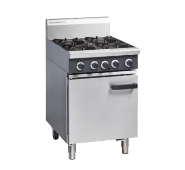 Show details for Cobra CR6D - 600mm Four Burner Gas Range Static Oven - CR6DRANGEOG Picture of Cobra CR6D - 600mm Four Burner Gas Range Static Oven - CR6DRANGEOG