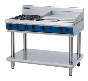 Show details for Blue Seal Evolution Series G518-LS - 1200mm Gas Cooktop Leg Stand - G518LSRANGEOG Picture of Blue Seal Evolution Series G518-LS - 1200mm Gas Cooktop Leg Stand - G518LSRANGEOG