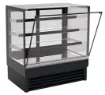 Picture of Infrio LEO Tiered Squared Glass Refrigerated Display - LEOSQRANGEOG