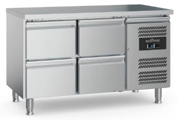 Show details for 700 REFRIGERATED COUNTER 4 DRAWERS  WITH ADJUSTABLE FEET - 7950.5170 Picture of 700 REFRIGERATED COUNTER 4 DRAWERS  WITH ADJUSTABLE FEET - 7950.5170
