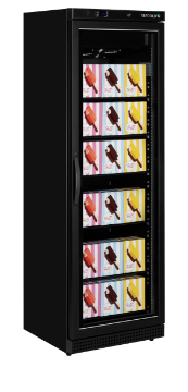 Show details for Tefcold UF400VG BLACK Glass Door Display Freezer - UF400VG BLACK Picture of Tefcold UF400VG BLACK Glass Door Display Freezer - UF400VG BLACK