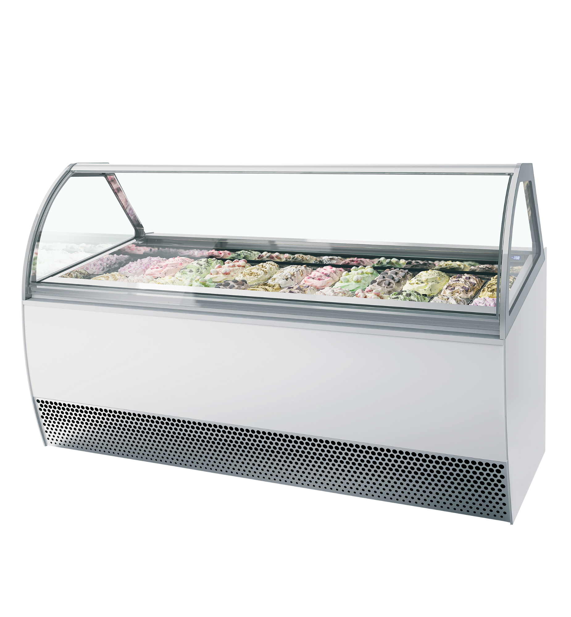 Picture of ISA MILLENNIUM LX24 Ventilated Scoop Ice Cream Display - MILLENNIUM LX24