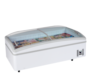 Show details for Arcaboa SUPER 200HC DE White High Vision Supermarket Freezer - SUPER 200HC DE White Picture of Arcaboa SUPER 200HC DE White High Vision Supermarket Freezer - SUPER 200HC DE White