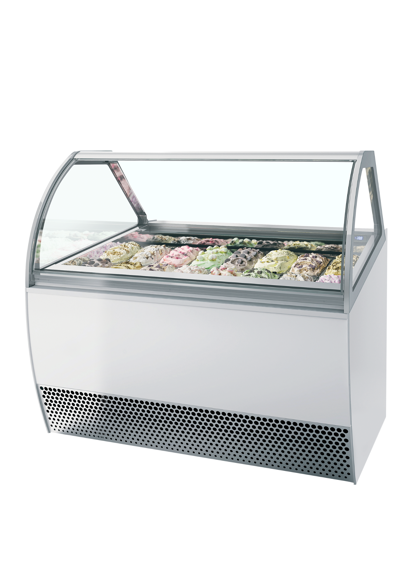 Picture of ISA MILLENNIUM LX18 Ventilated Scoop Ice Cream Display - MILLENNIUM LX18