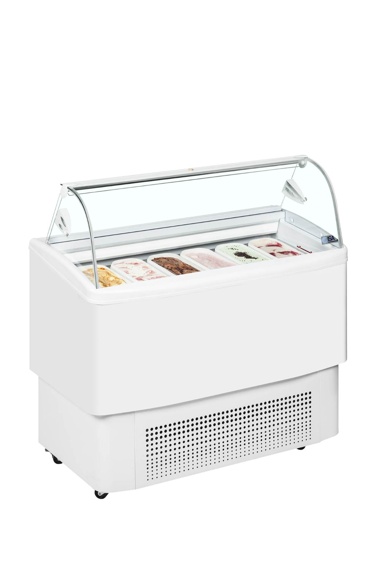 Picture of ISA FIJI 6 Ventilated Scoop Ice Cream Display - FIJI 6