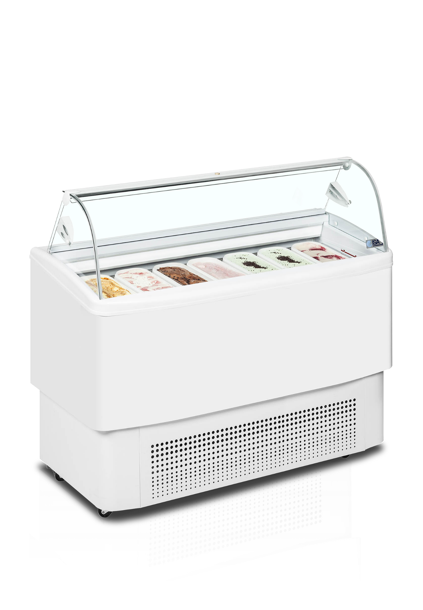 Picture of ISA FIJI 7 Ventilated Scoop Ice Cream Display - FIJI 7