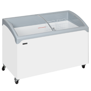 Show details for Tefcold NIC400SCEB Sliding Curved Glass Lid Chest Freezer - NIC400SCEB Picture of Tefcold NIC400SCEB Sliding Curved Glass Lid Chest Freezer - NIC400SCEB