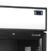Picture of Tefcold CEV435CP BLACK Glass Door Merchandiser - CEV435CP BLACK