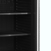 Picture of Tefcold CEV435CP BLACK Glass Door Merchandiser - CEV435CP BLACK