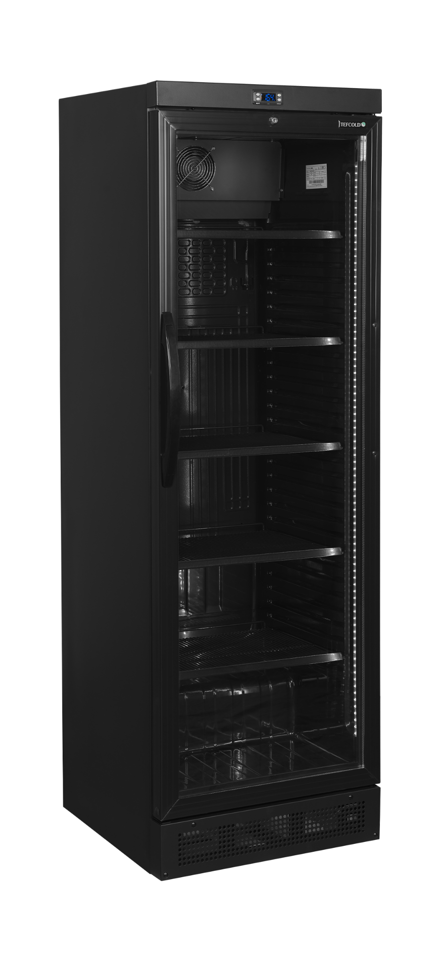 Picture of Tefcold CEV435 BLACK Glass Door Merchandiser - CEV435 BLACK