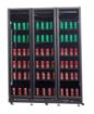 Picture of REFRIGERATOR 3 GLASS DOORS BLACK NAP-1200  *TRANSPORT ON REQUEST* - 7455.1920