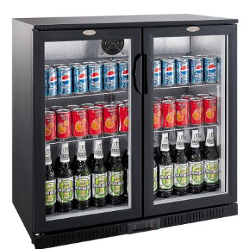 Show details for BACKBAR COOLER BLACK 2 DOORS - 7527.0035 Picture of BACKBAR COOLER BLACK 2 DOORS - 7527.0035