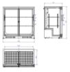 Picture of BACKBAR COOLER BLACK 2 SLIDING DOORS - 7527.0020
