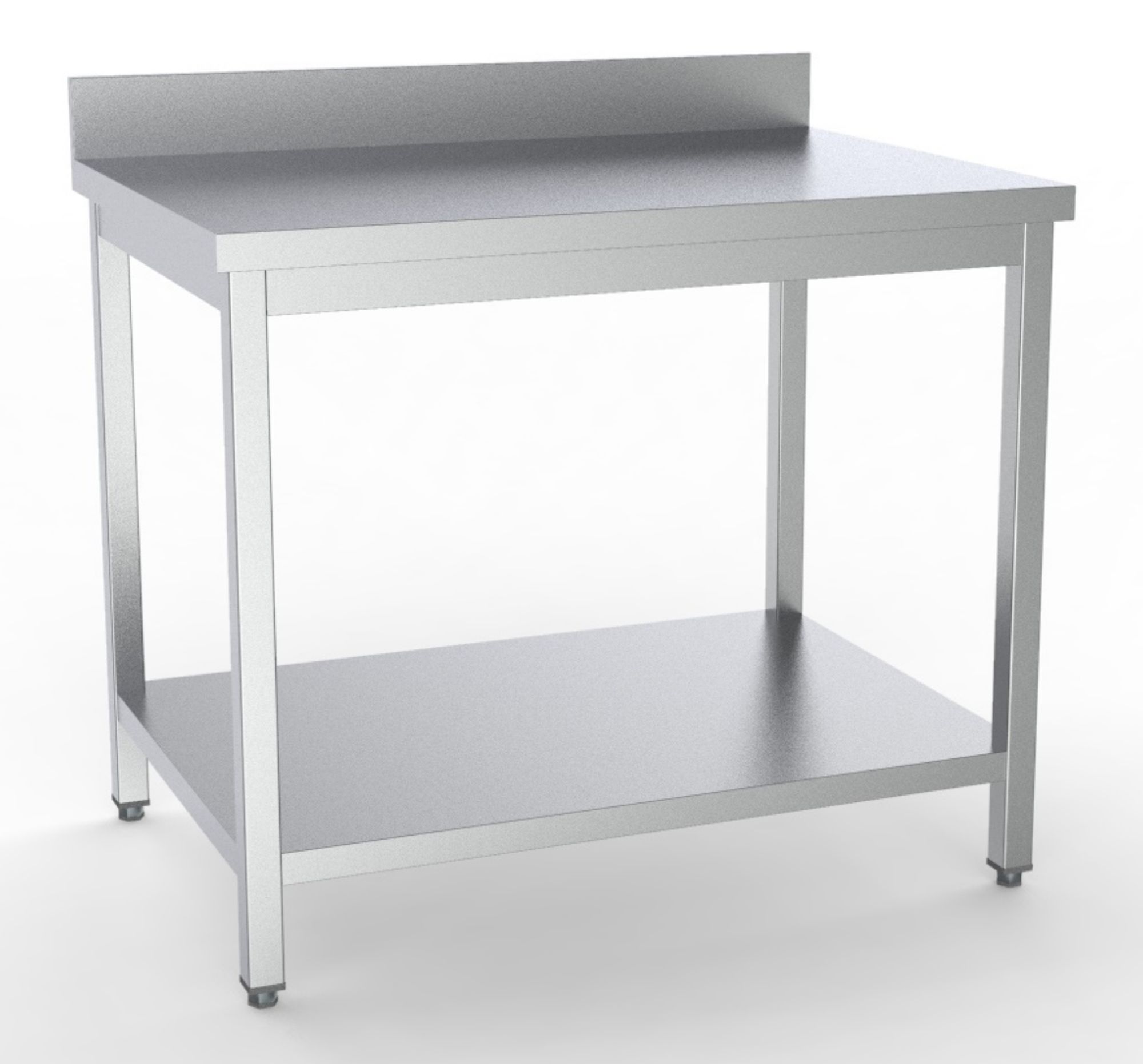 Picture of 700 WORKTABLE BOTTOM SHELF UPSTAND FLAT PACKED 1600 - 7333.0112
