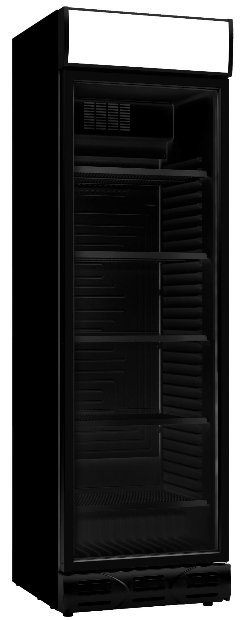 Picture of REFRIGERATOR 1 GLASS DOOR BLACK LEFT ROTATING - 7464.0093