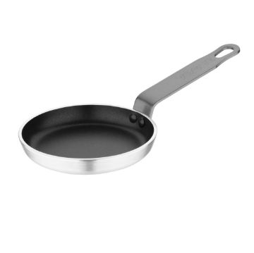 Show details for Vogue Aluminium Non-Stick Teflon Blinis Pan 12cm - T358 Picture of Vogue Aluminium Non-Stick Teflon Blinis Pan 12cm - T358