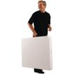 Picture of Bolero Rectangular Centre Folding Table 6ft White - L001