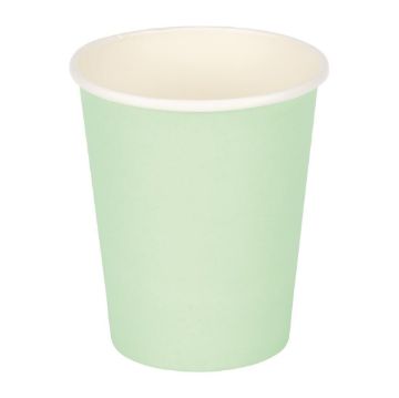Show details for Fiesta Recyclable Coffee Cups Single Wall Turquoise 225ml / 8oz (Pack of 50) - GP400 Picture of Fiesta Recyclable Coffee Cups Single Wall Turquoise 225ml / 8oz (Pack of 50) - GP400