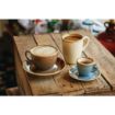 Picture of Olympia Kiln Espresso Saucer Ocean (Pack of 6) - GP345