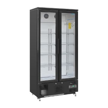 Show details for Polar G-Series Upright Back Bar Cooler with Hinged Doors 490Ltr - GJ449 Picture of Polar G-Series Upright Back Bar Cooler with Hinged Doors 490Ltr - GJ449
