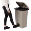 Picture of Jantex Kitchen Pedal Bin Beige 87Ltr - GH639
