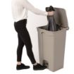 Picture of Jantex Kitchen Pedal Bin Beige 87Ltr - GH639