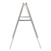 Picture of Clip Frame Pavement Sign 780 x 463mm Aluminium - GG882