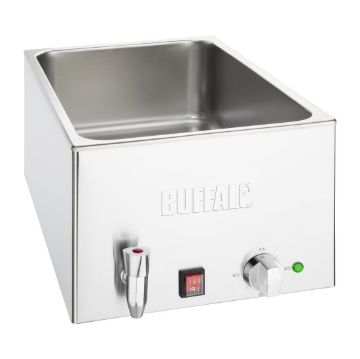 Show details for Buffalo Bain Marie with Tap without Pans - FT694 Picture of Buffalo Bain Marie with Tap without Pans - FT694