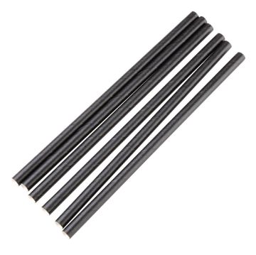 Show details for Fiesta Compostable Individually Wrapped Paper Cocktail Stirrer Straws Black (250 Pack) - FP441 Picture of Fiesta Compostable Individually Wrapped Paper Cocktail Stirrer Straws Black (250 Pack) - FP441