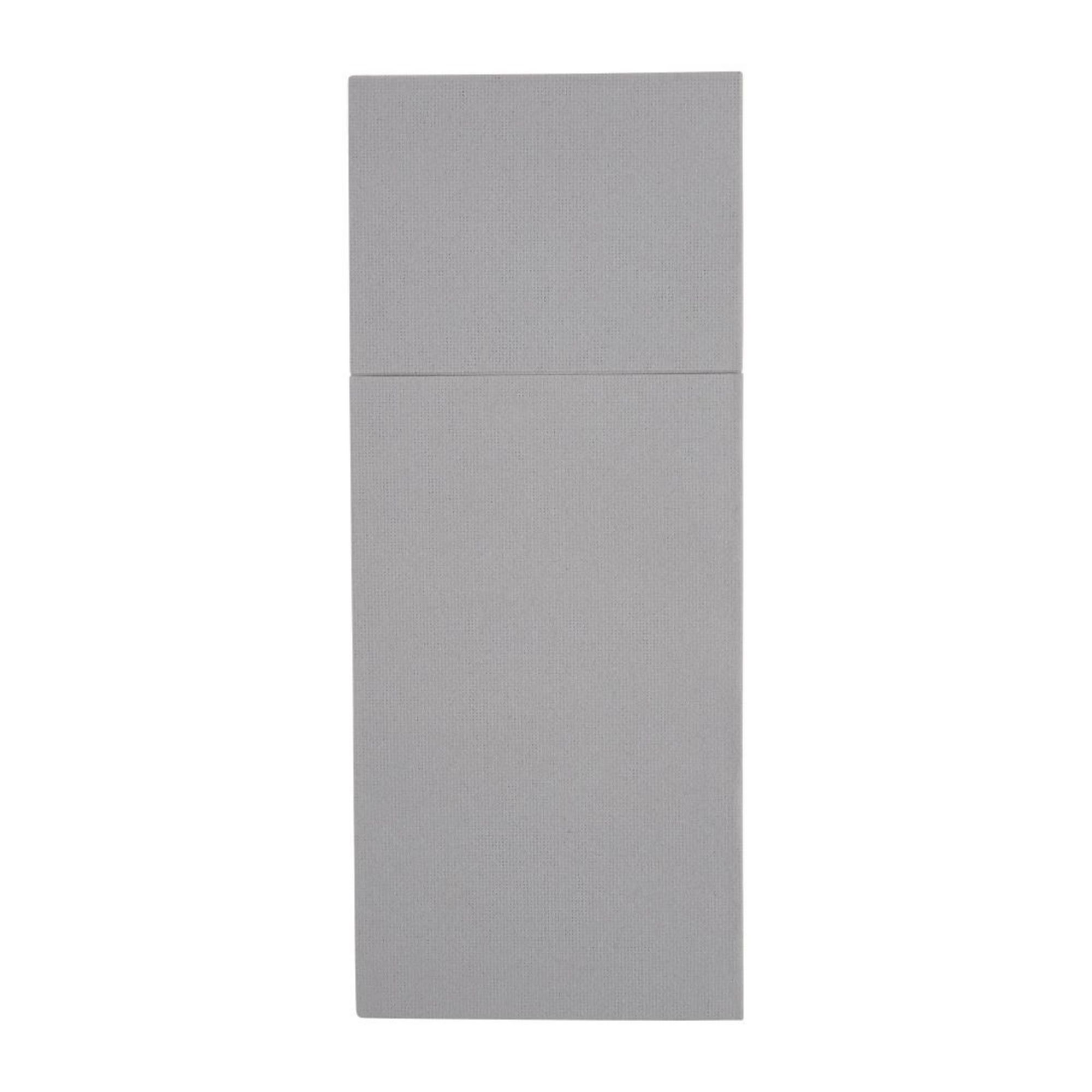 Picture of Fiesta Recyclable Premium Tablin Dinner Napkin Grey 48x40cm Airlaid Pocket Fold (400 Pack) - FE279