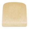 Picture of Bolero Cantina Side Chairs with Wooden Seat Pad and Backrest Black (Pack of 4) - FB949