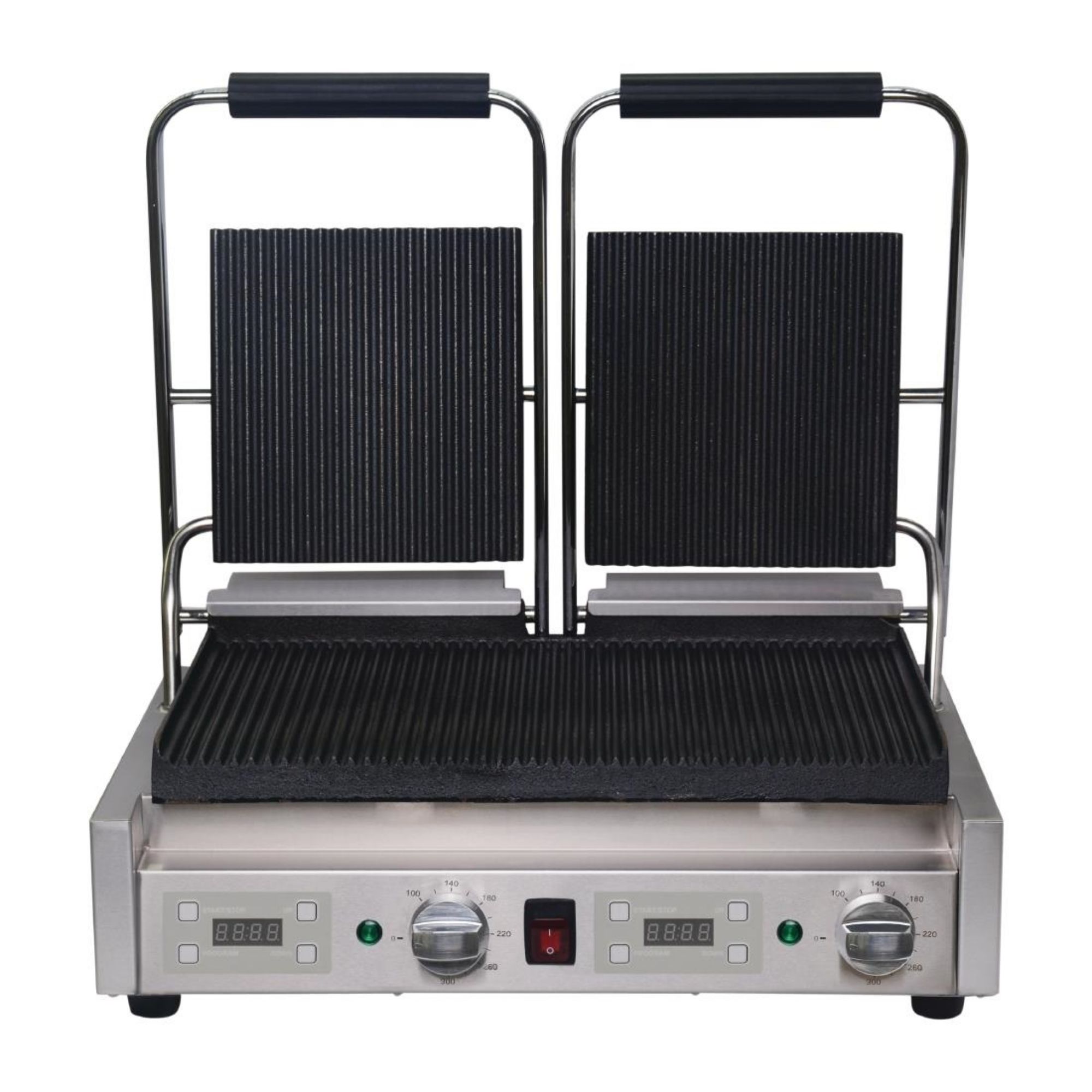 Picture of Buffalo Double Ribbed Contact Grill - FC383