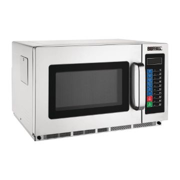 Show details for Buffalo Programmable Commercial Microwave Oven 34ltr 1800W - FB864 Picture of Buffalo Programmable Commercial Microwave Oven 34ltr 1800W - FB864