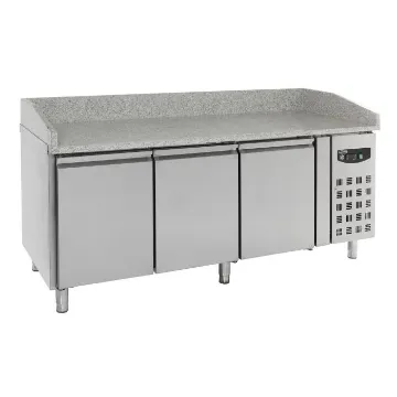 Show details for CombiSteel Pizza Preparation Counter 3 Doors Standard Line - 7950.0044 Picture of CombiSteel Pizza Preparation Counter 3 Doors Standard Line - 7950.0044